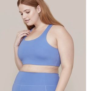 Girlfriend Collective Paloma Bra Size S in Periwinkle